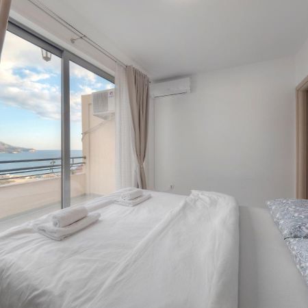 Sea View Two Bedroom Family Apartment With Pool - Sunset Ivanovici Bečići Exterior foto
