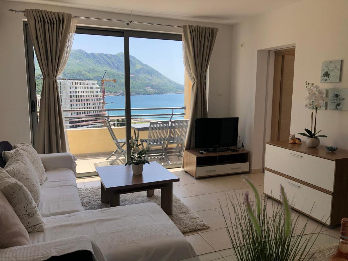 Sea View Two Bedroom Family Apartment With Pool - Sunset Ivanovici Bečići Exterior foto