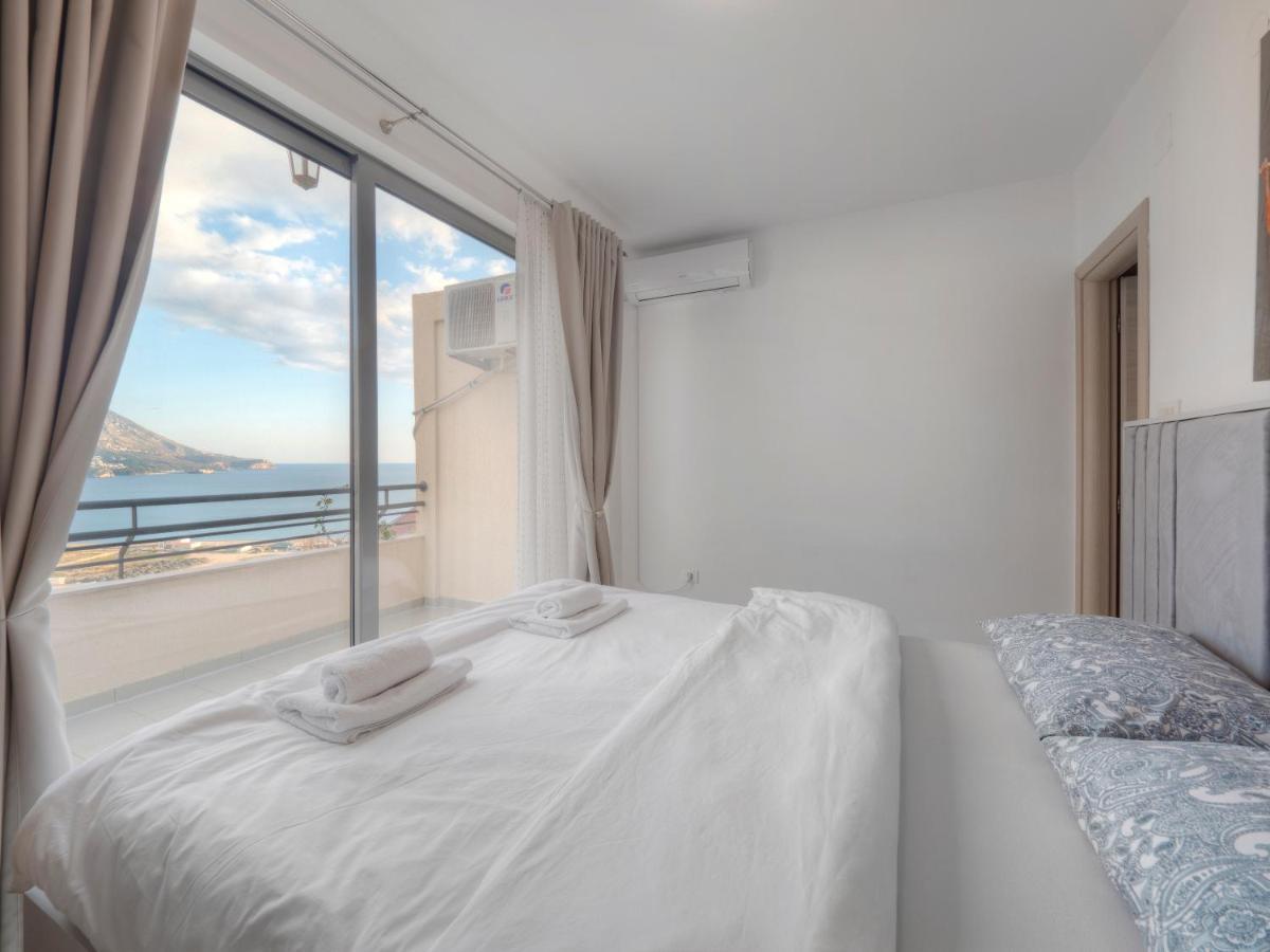 Sea View Two Bedroom Family Apartment With Pool - Sunset Ivanovici Bečići Exterior foto